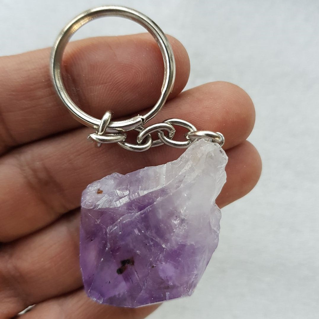 Keyring - Amethyst Point Keyring - Amethyst Point